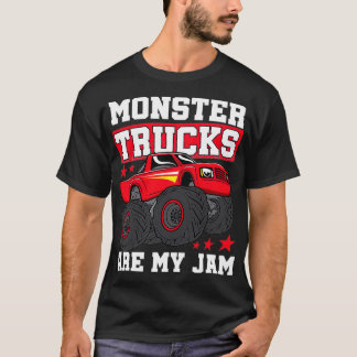 Coole Monster Trucks sind meine Jam Kids Boys Amp T-Shirt