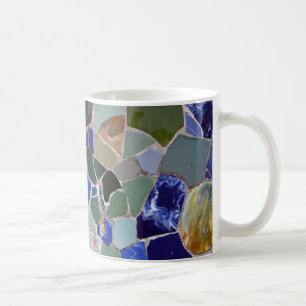 Coole Mosaiken Antoni Gaudi Kaffeetasse