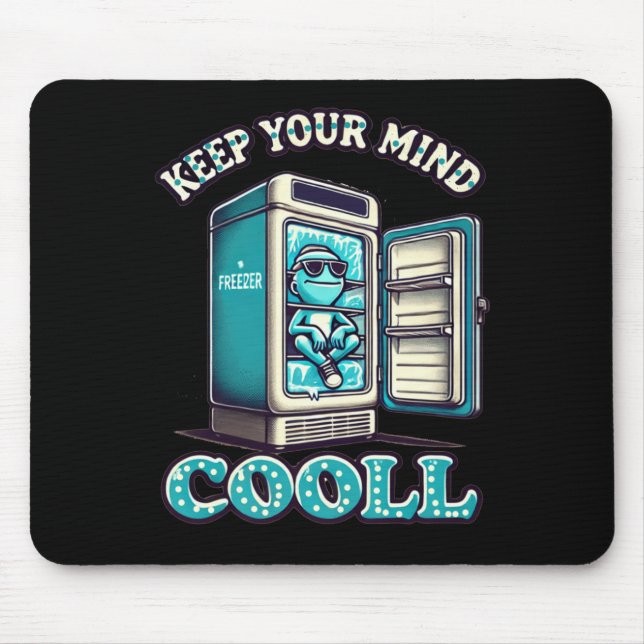 Coole Motivierend Angebotsaufkleber behalten Mousepad (Vorne)