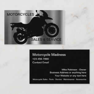 Coole Motorrad-Themen Visitenkarten Visitenkarte