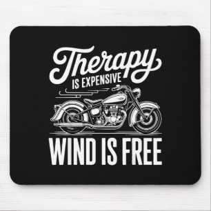 Coole Motorradmänner Biker Fahrer Motorrad Liebhab Mousepad