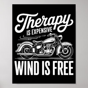 Coole Motorradmänner Biker Fahrer Motorrad Liebhab Poster
