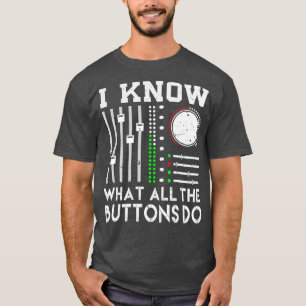 Coole Musik Techno House Mixer DJ s Geschenk T-Shirt