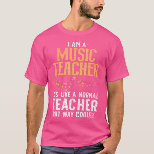 Coole Musiklehrer Kunst für Männer Frauen Schule O T-Shirt