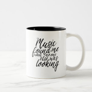 Coole Musikzitate Handlettering Kalligrafie Tasse