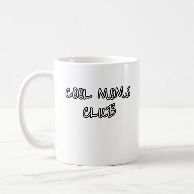 Coole Mütter Club Kaffeetasse (Links)