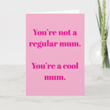 Coole Mutter