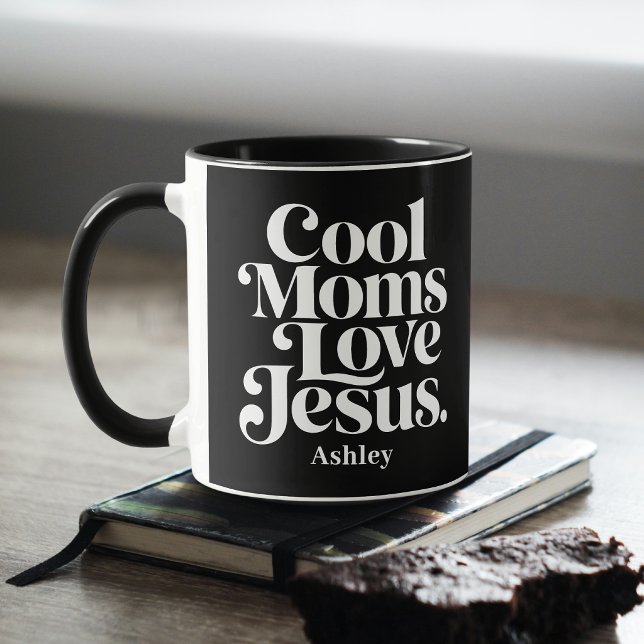 Coole Mütter lieben Jesus Tasse (Von Creator hochgeladen)