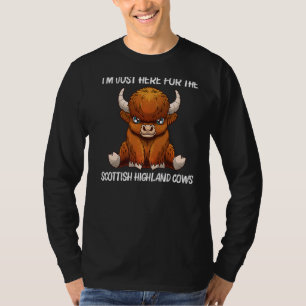 Coole Mutterkuh für Männer - Schottische Kuhkatze T-Shirt