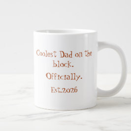 Coole Mützenbrille Papa Jumbo-Tasse