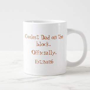 Coole Mützenbrille Papa Jumbo-Tasse