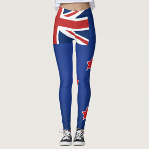 Coole Neuseeländische Flagge Leggings