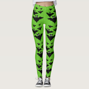 Coole niedliche Fledermäuse Halloween Schwarz und  Leggings