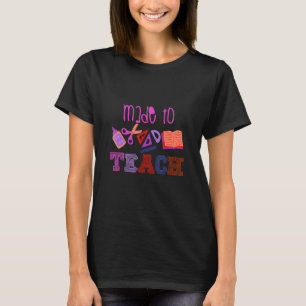 Coole Niedliche Lehrpläne T-Shirt