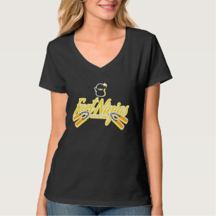 Coole Ninja Kostüme Furz Ninjas still, aber tödlic T-Shirt