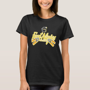Coole Ninja Kostüme Furz Ninjas still, aber tödlic T-Shirt