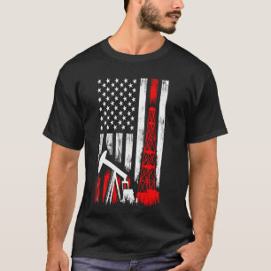 Coole Ölfelddesigns für Männer Frauen Ölbohrung T-Shirt