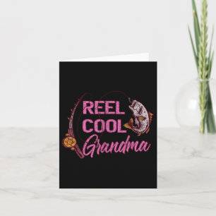 Coole Oma Angler Angeln Karte