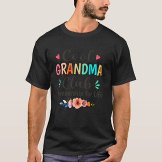 Coole Oma Club Mitgliedschaft im Leben T-Shirt