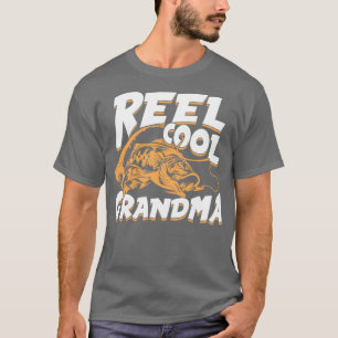 Coole Oma Fischen Großmutter Geschenk T-Shirt