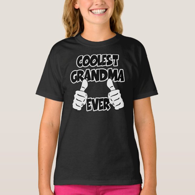 Coole Oma je T-Shirt (Vorderseite)