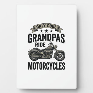 Coole Omas fahren Motorrad Vintage Biker-Shirt Fotoplatte