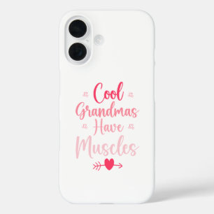 Coole Omas haben Muskeln iPhone 16 Hülle