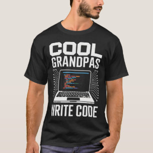 Coole Omas schreiben Code Lustiger Programmierer C T-Shirt