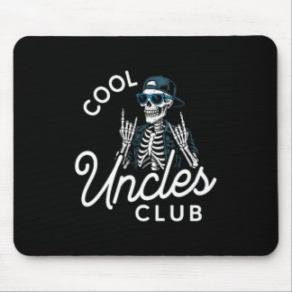 Coole Onkel Club Shirt Lustiges Skelett Männer Onk Mousepad