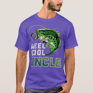 Coole Onkel Geschenke Vatertag Fischer Fisch T-Shirt