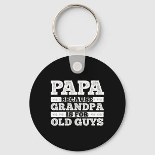 Coole Opa Art for Men Großvater Papa Paradies F Schlüsselanhänger