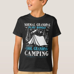 Coole Opa Campingzelt Natur Wandern T-Shirt