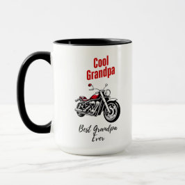 Coole Opa-Motorrad-Tasse Tasse