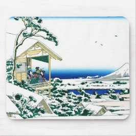 Coole orientalische Japaner Hokusai Fuji Mousepad