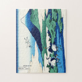 Coole orientalische Japaner Hokusai Fuji Puzzle