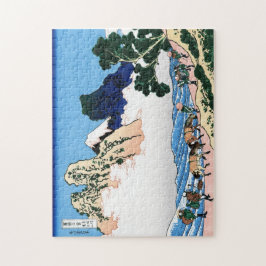 Coole orientalische Japaner Hokusai Fuji Puzzle