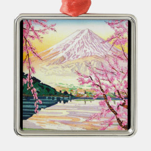 Coole orientalische Japaner Silbernes Ornament