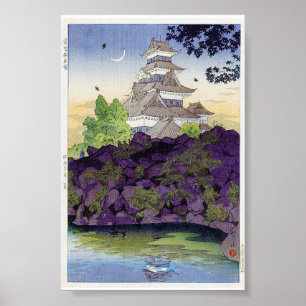 Coole orientalische japanische alte poster