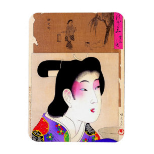 Coole orientalische japanische klassische magnet