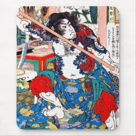 Coole orientalische japanische legendäre mousepad