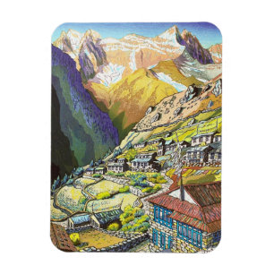 Coole orientalische Namche Magnet