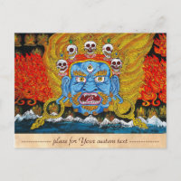 Coole orientalische Thangka Gott Tattookunst