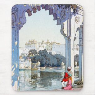 Coole orientalische Yoshida Hiroshi udaipur Palast Mousepad