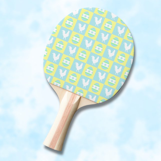 Coole Osterprüfbrett Muster-RasterEggen Tischtennis Schläger (Von Creator hochgeladen)