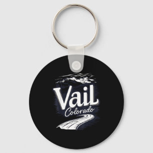 Coole Outdoor-Ski-Souvenir-Rückkehr nach Vail Schlüsselanhänger