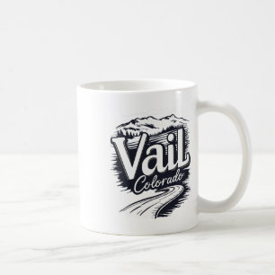 Coole Outdoor-Ski-Vintage-Erinnerung Besuchen Sie Kaffeetasse