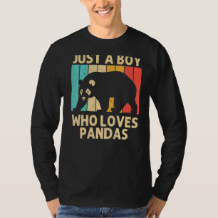 Coole Panda für Kinder Boys Panda Bären Tierzookee T-Shirt