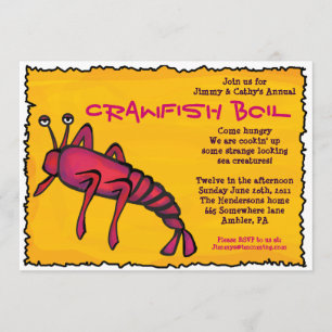 COOLE PANZERKREBS-BLUTGESCHWÜR Party Einladung