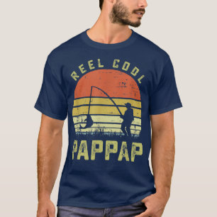 Coole Pappap Fischen Vater Geschenke Vatertag Fi T-Shirt