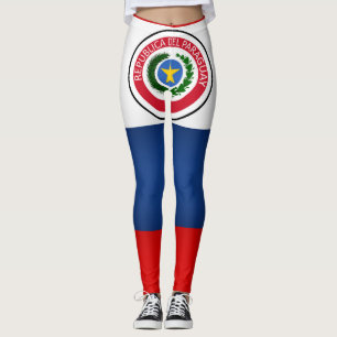 Coole Paraguay-Flagge Leggings